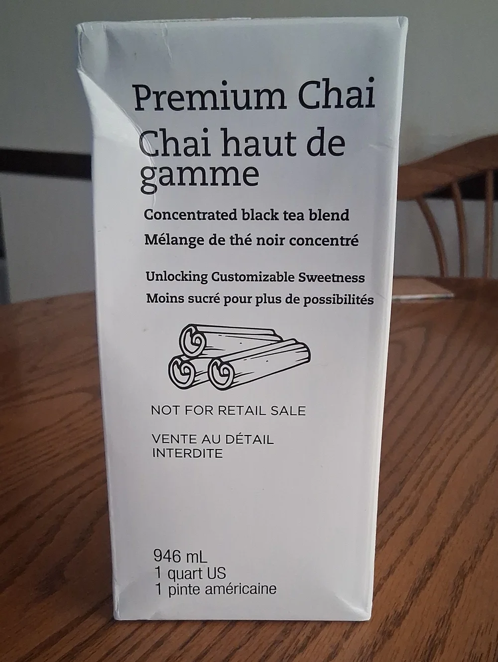 Starbucks Premium Chai Concentrated Black Tea Blend